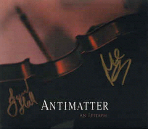 Antimatter : An Epitaph